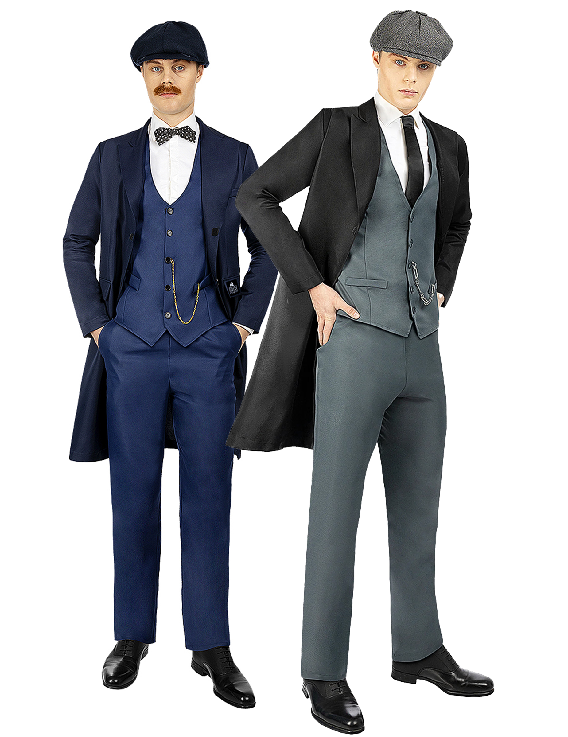 elegantes Peaky Blinders Paarkostüm