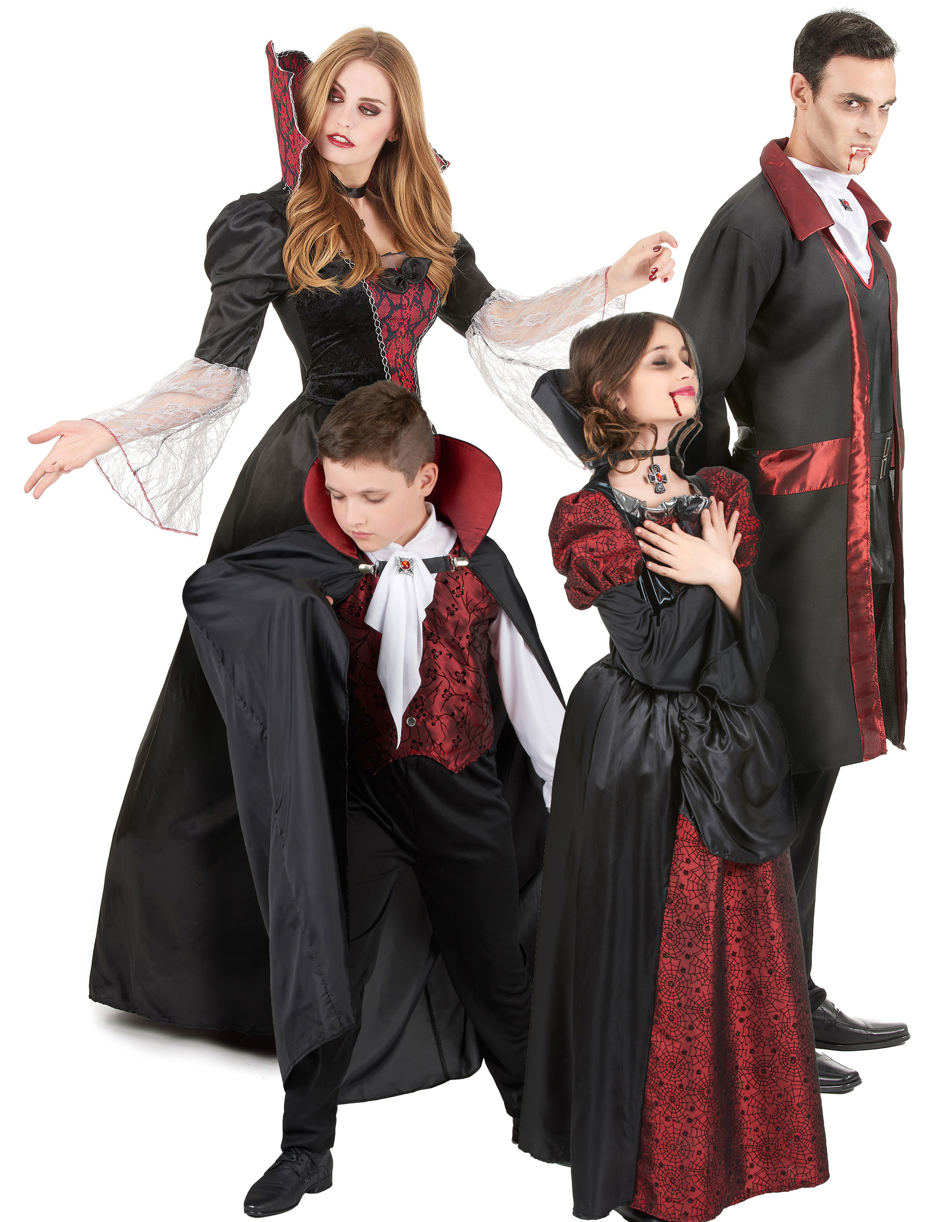 Familienkostüm Barockes Vampir Kostüm