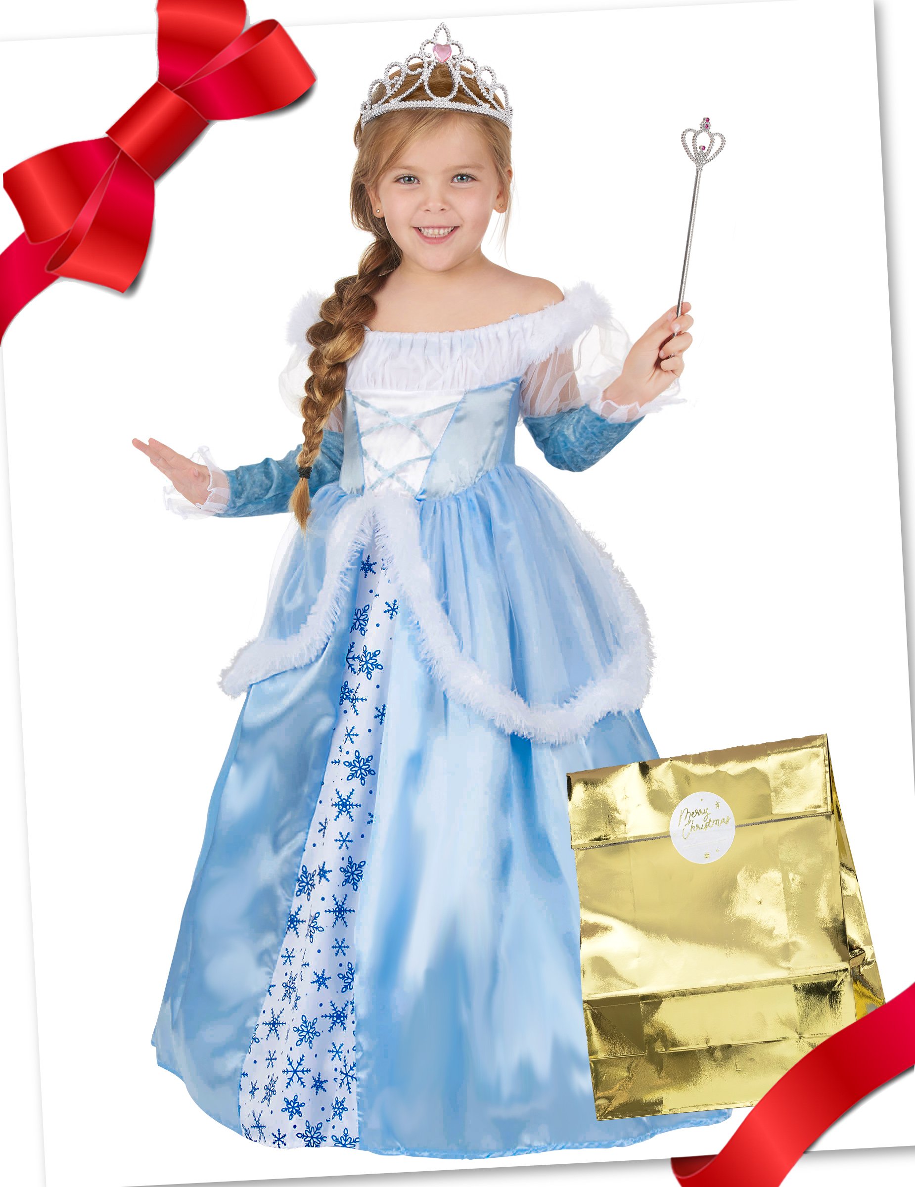 Schneeprinzessin Geschenkbox für Kinder