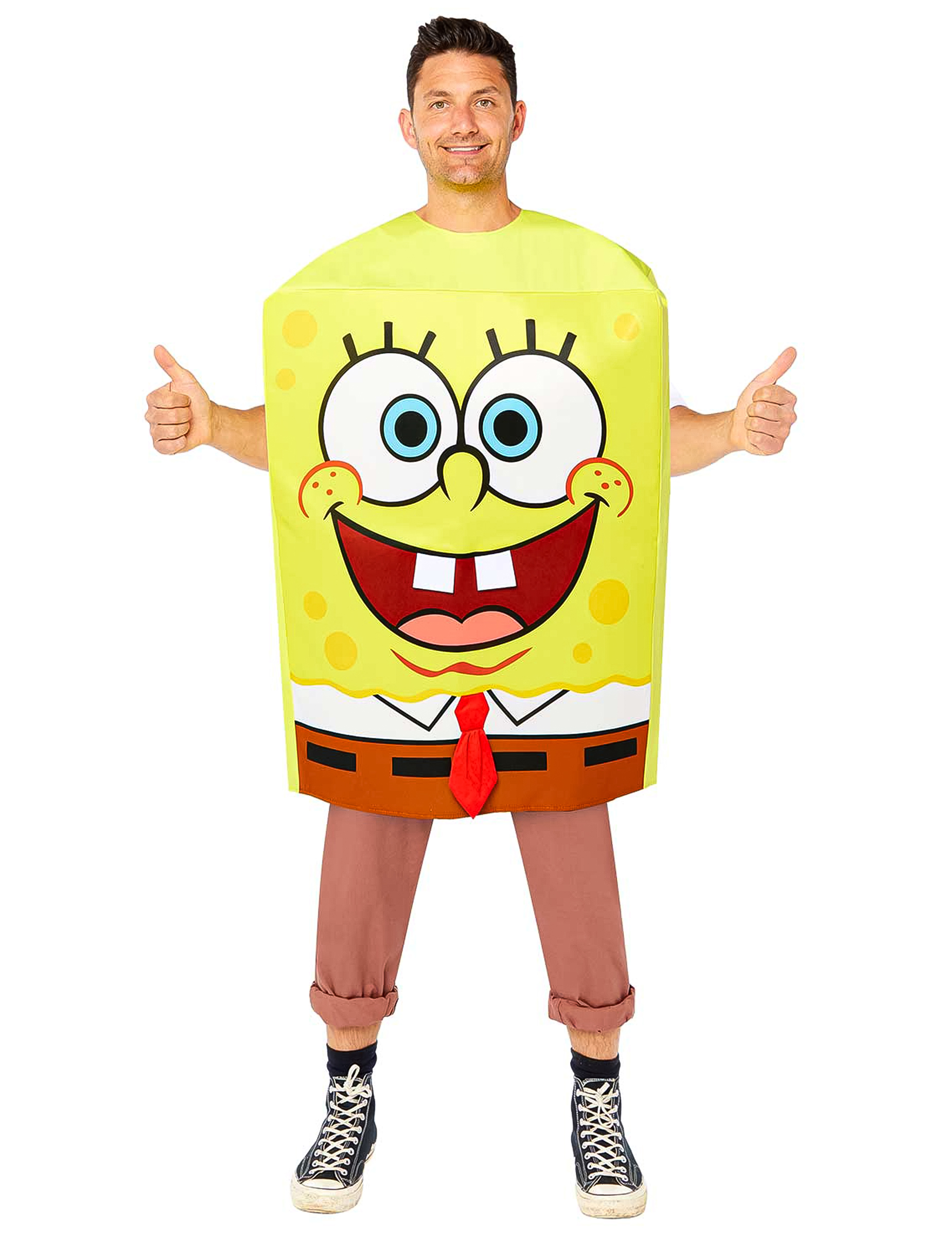 Spongebob Kostüm für Erwachsene gelb