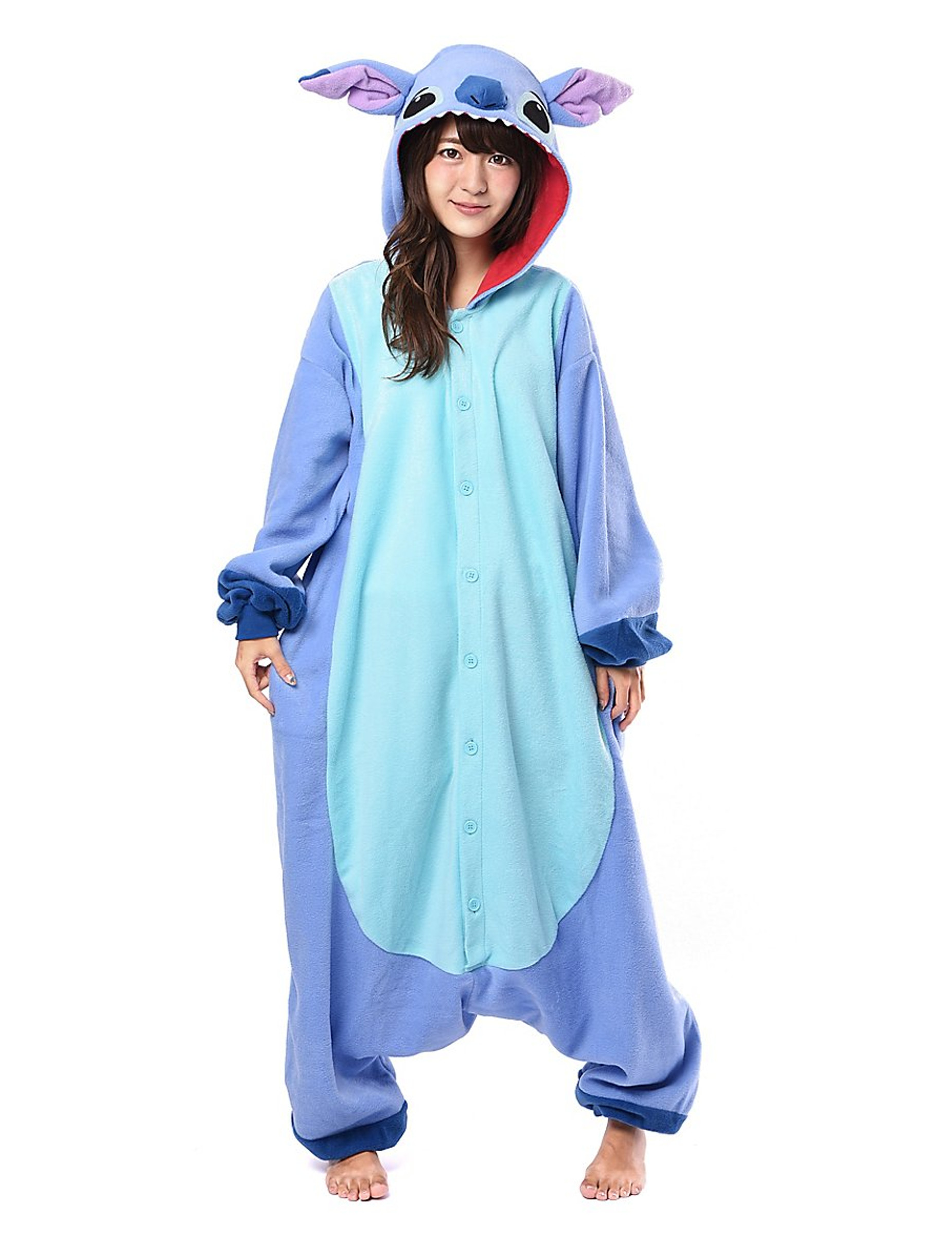 Stitch-Kostüm Kigurumi Lilo und Stitch blau