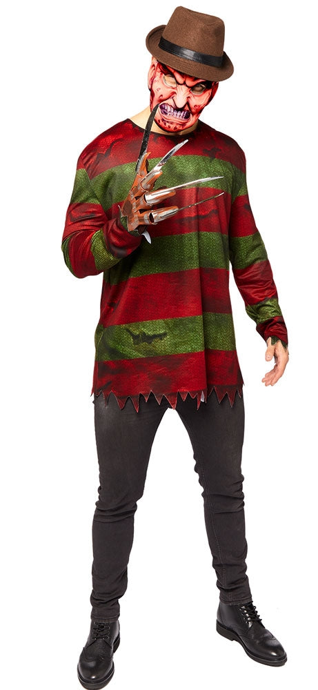 Freddy Krüger Herrenkostüm - XL grün-rot | Karneval & Fasching | Kostüme.com