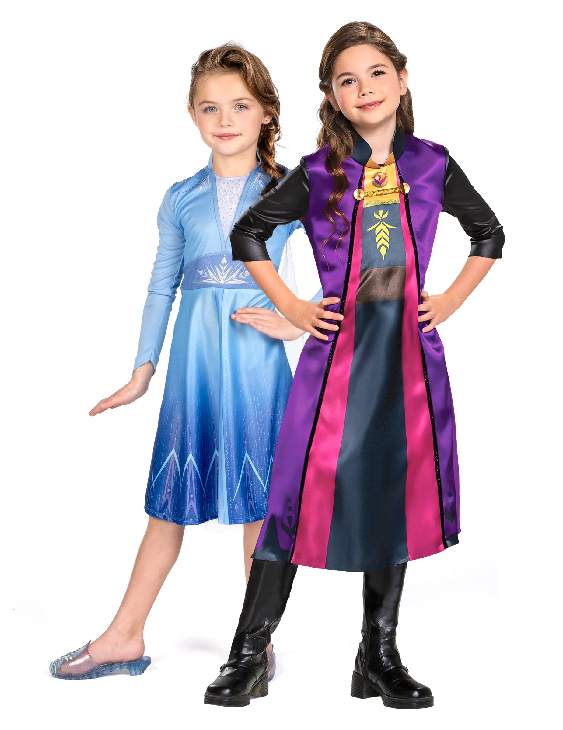 Frozen Elsa und Anna Paarkostüm Kinder