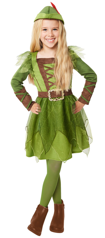 Peter Pan Mädchenkostüm - Kinder 8-10 Jahre grün | Karneval & Fasching | Kostüme.com
