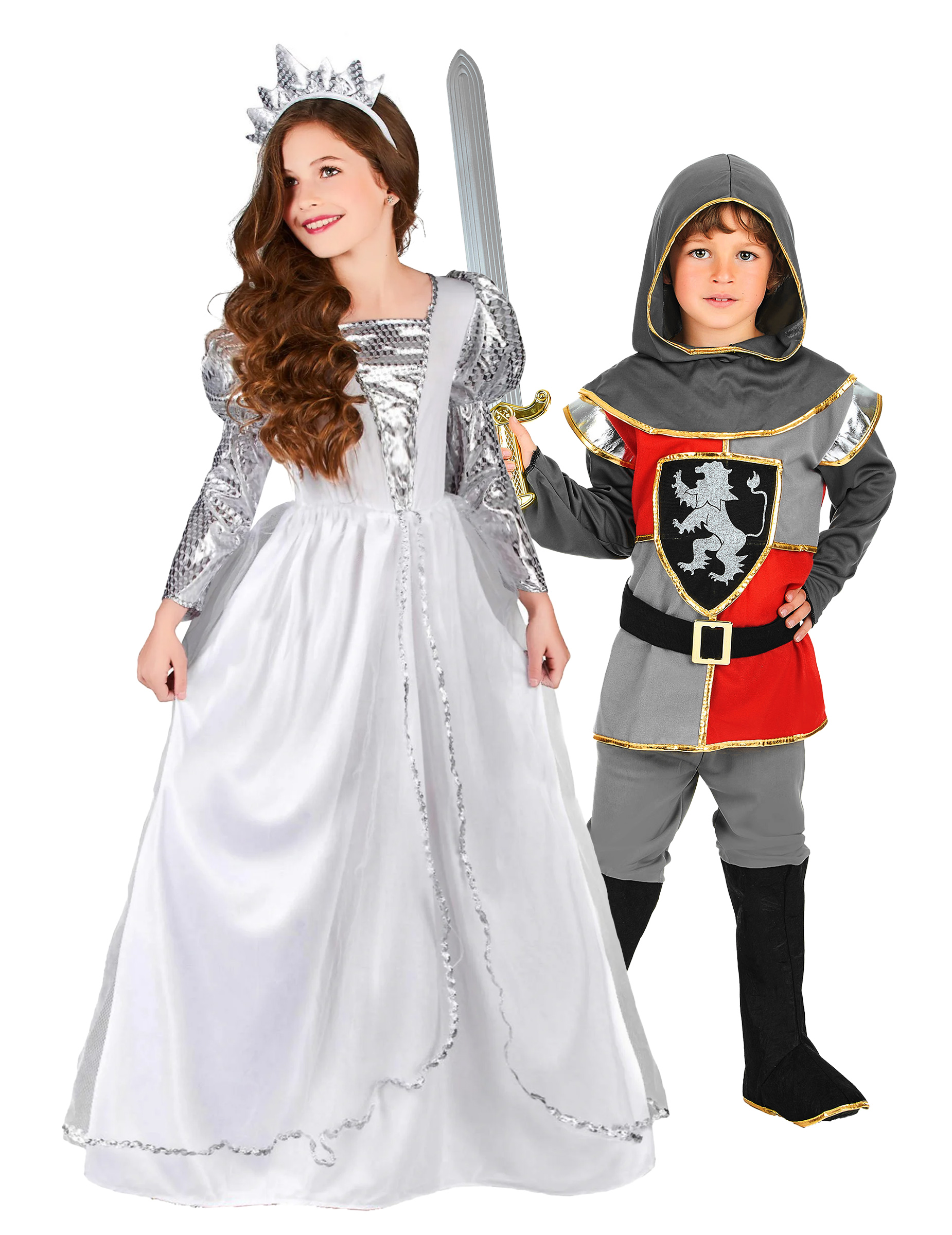 Renaissance Paarkostüm für Kinder Mädchen Jungen