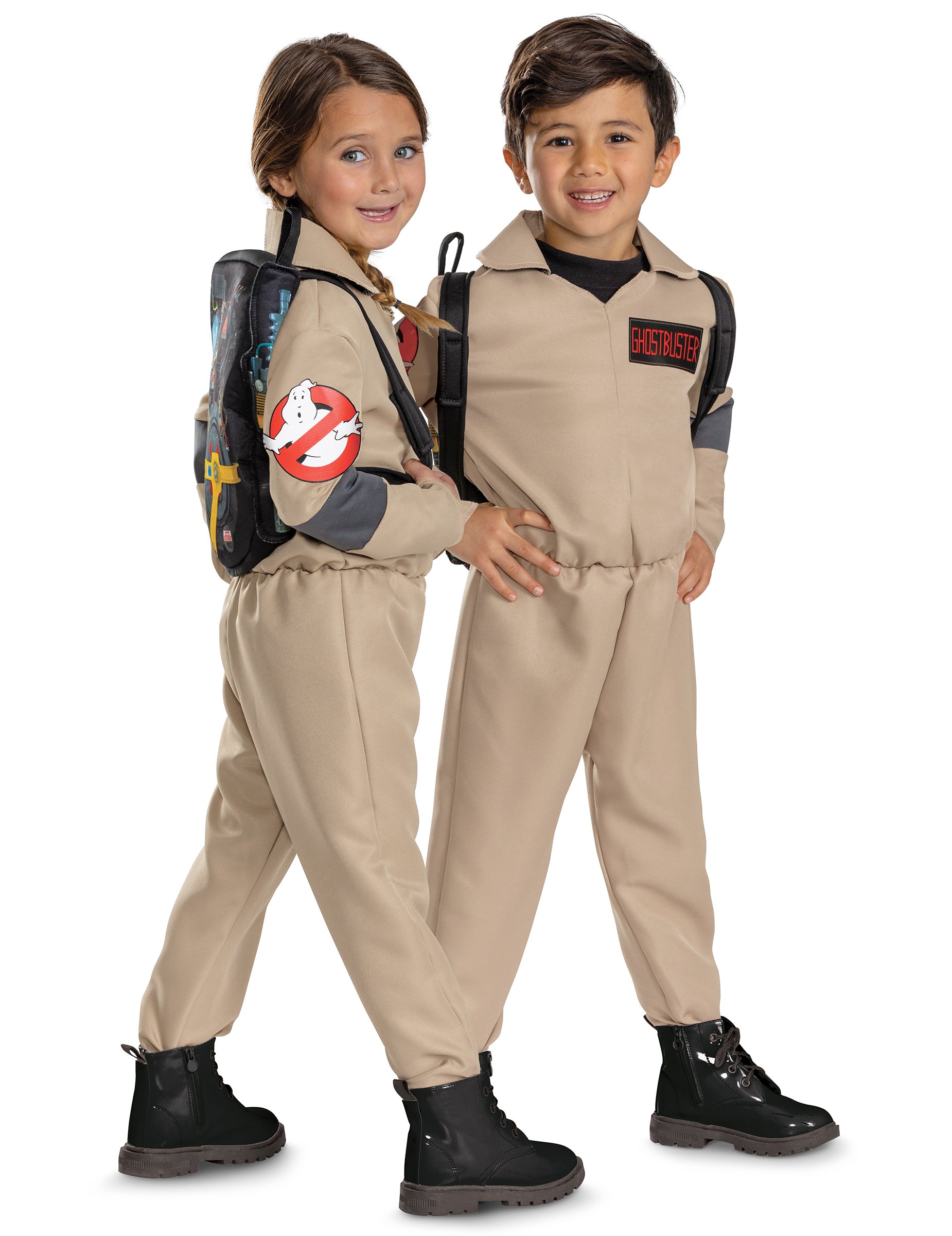 Ghostbusters Jäger Kostüm für Kinder beige