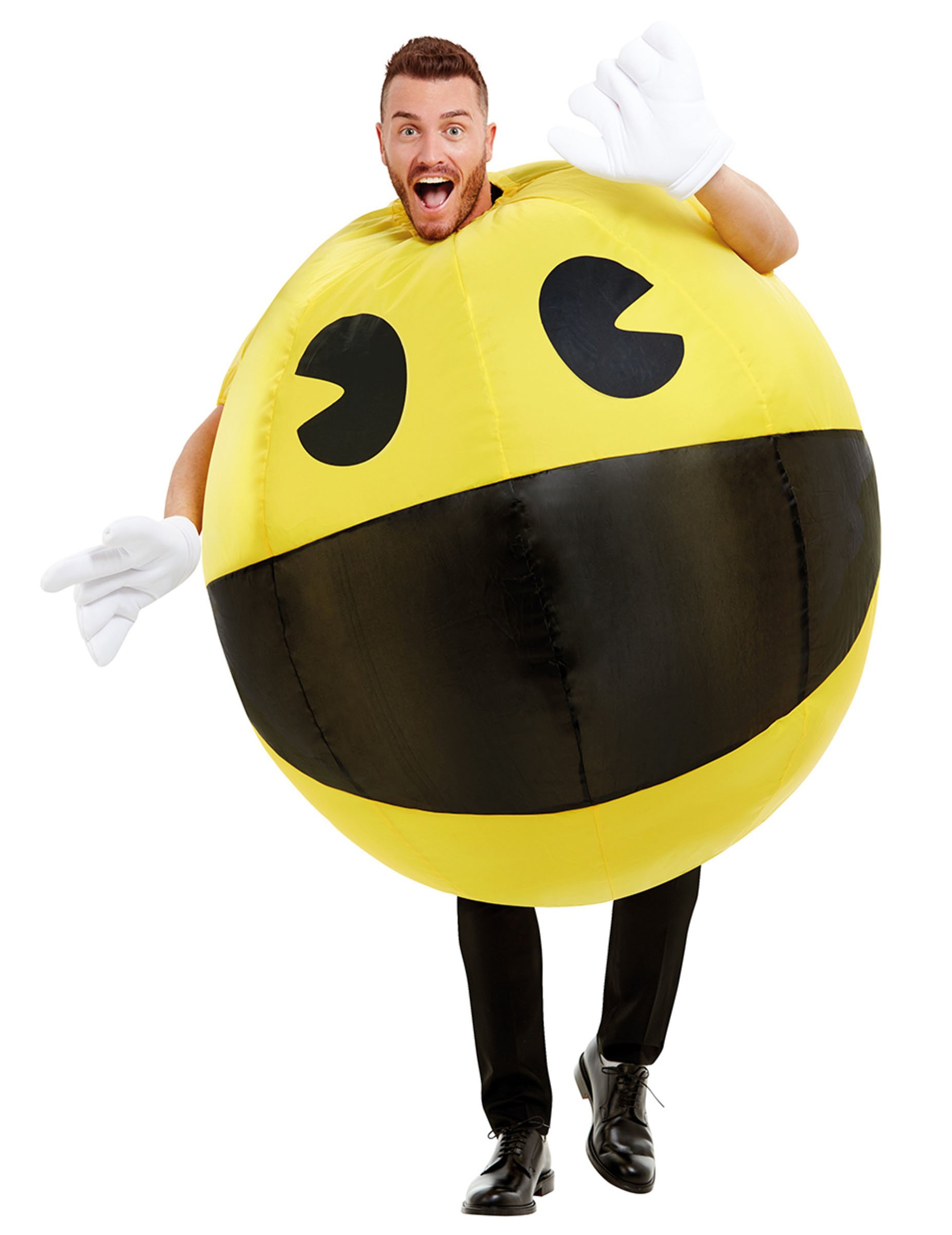 Kostüm Pac-Man aufblasbar Erwachsene